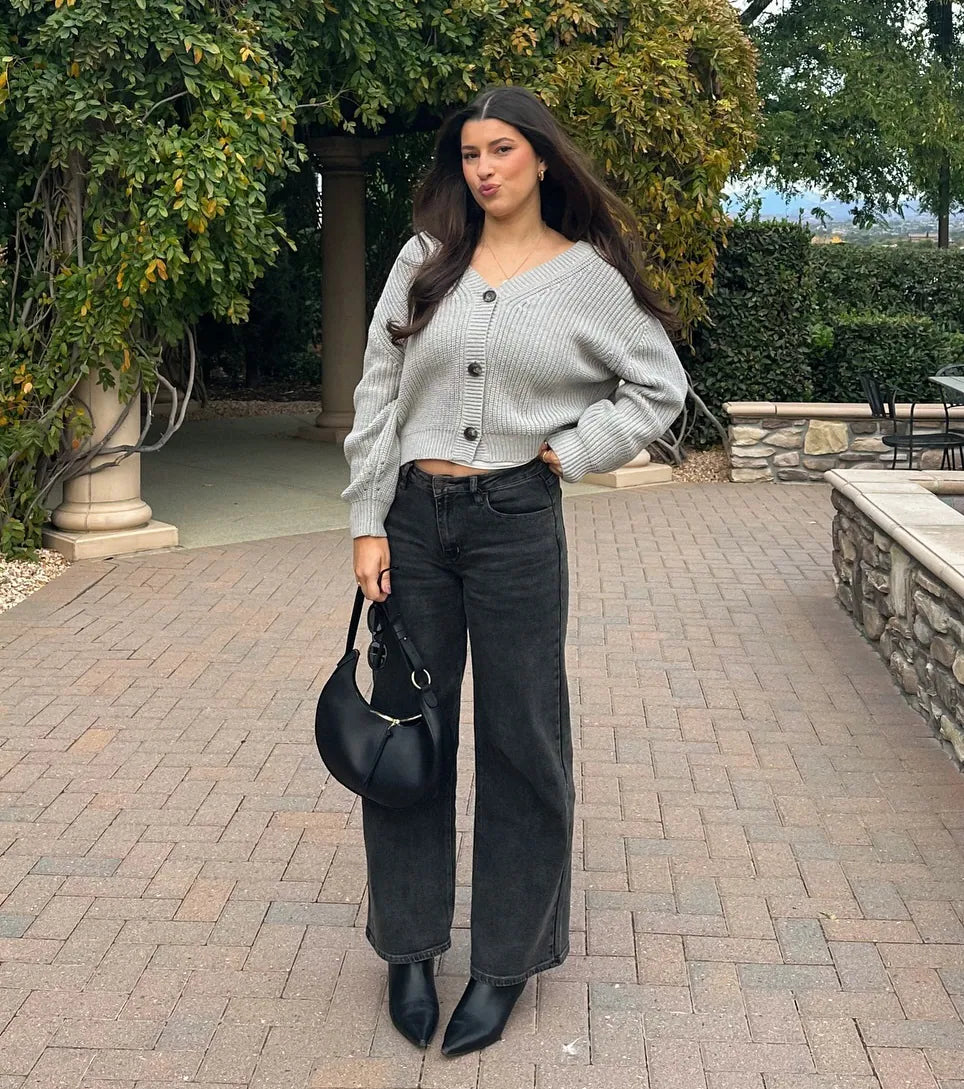 Perfectly Cozy Chunky Knit Cardigan - Image 2