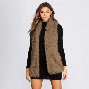 Feelin' Frisky Faux Fur Vest