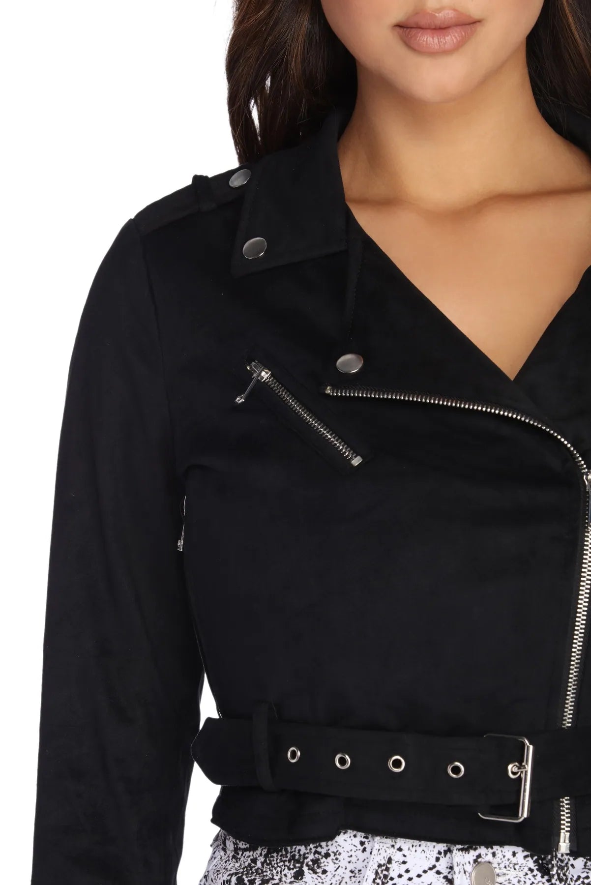 Faux In Love With Suede Jacket - Image 4