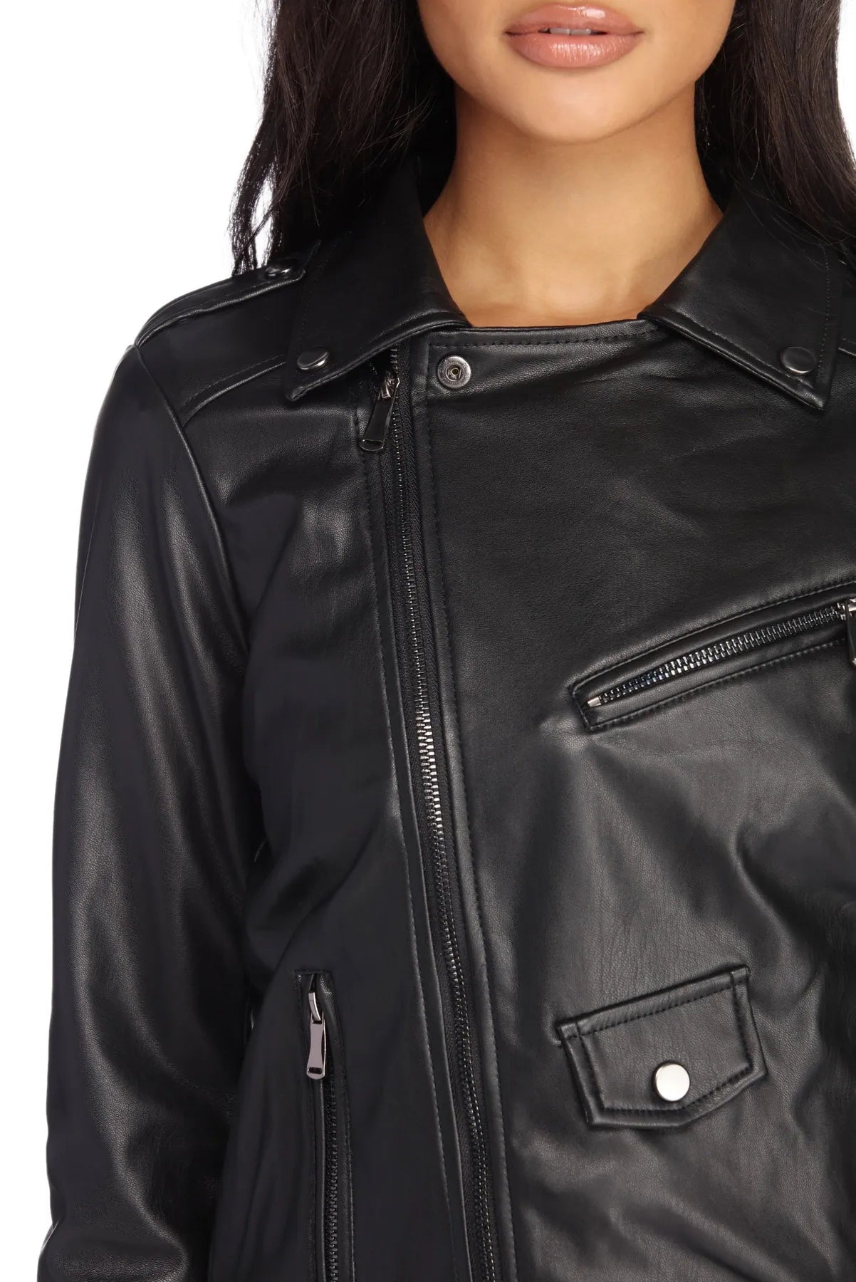 Baddie Babe Moto Jacket - Image 4