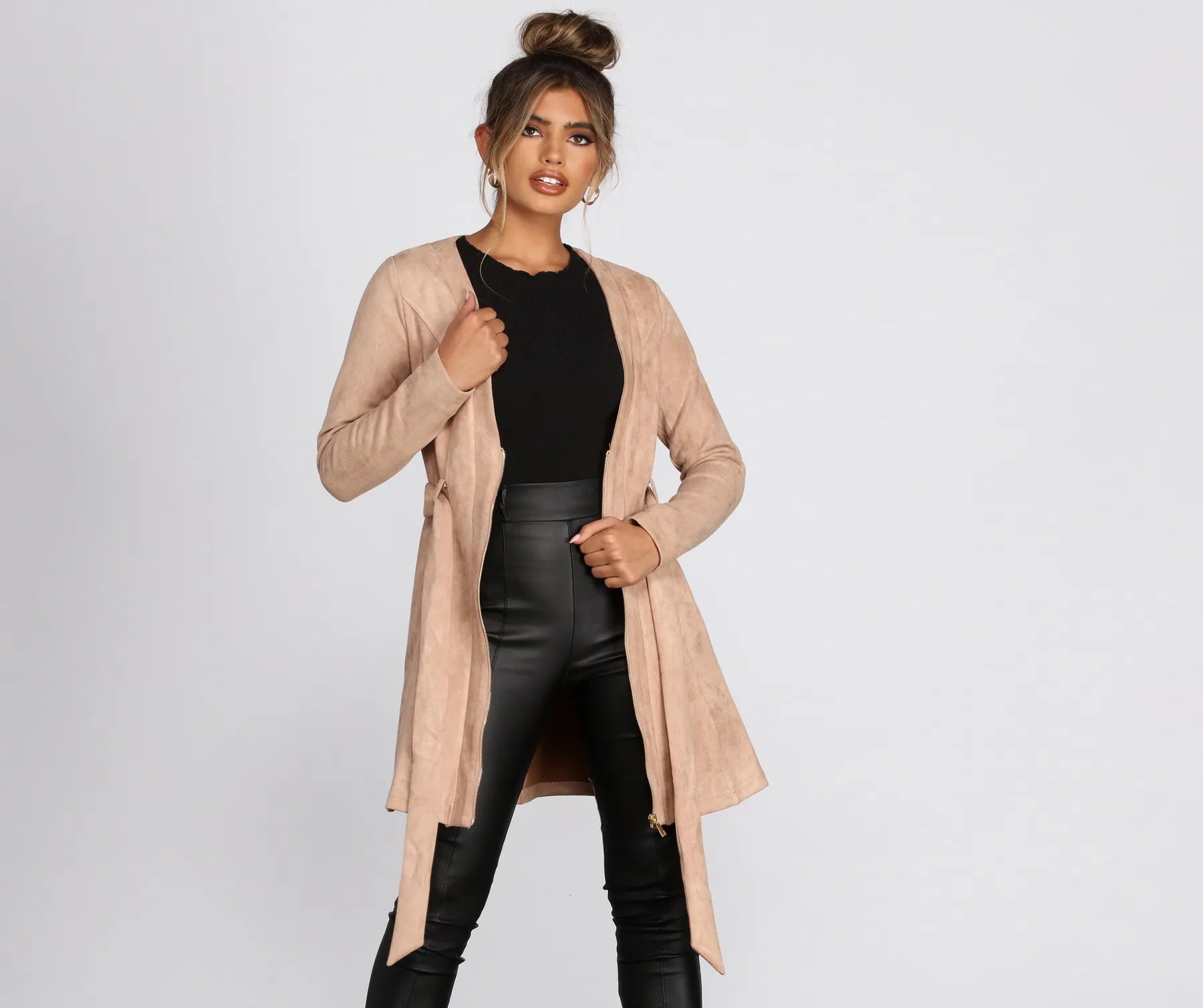 Miss Bossy Trench Dress - Image 6