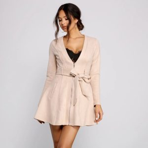 Miss Bossy Trench Dress