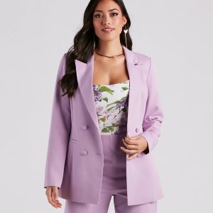 She Means Business Structured Blazer