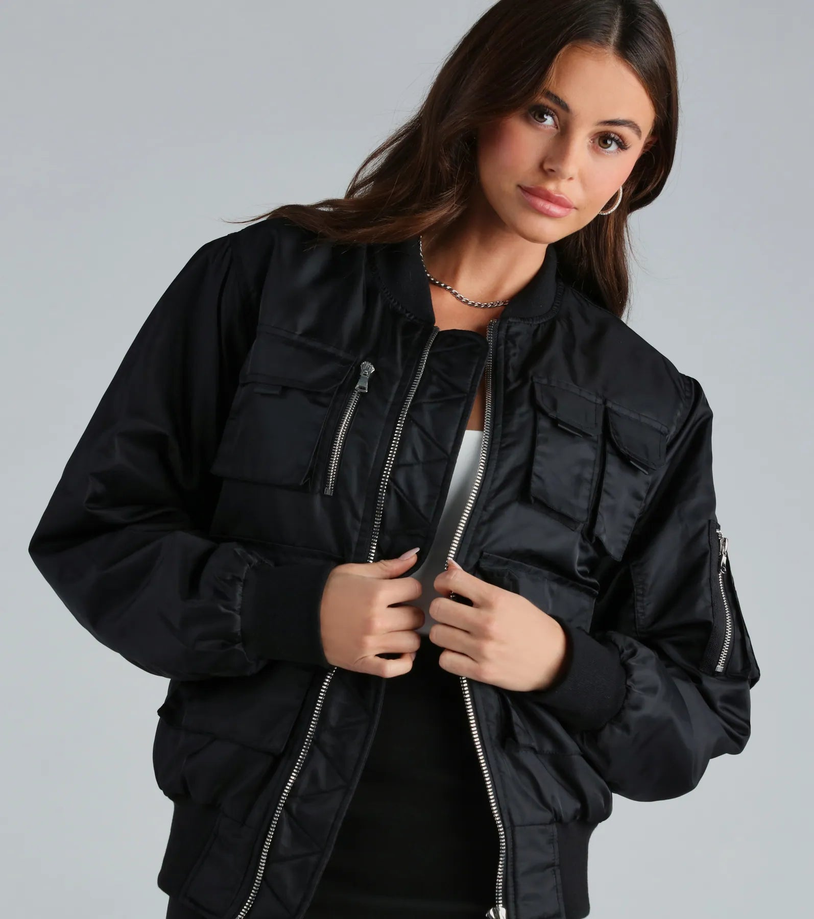 Mission Accomplished Camouflage Bomber Jacket - Image 7