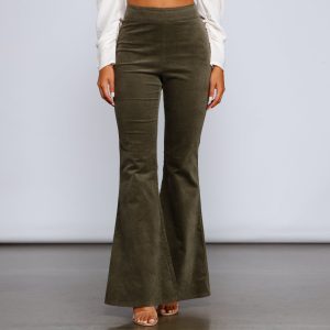 Bring The Flare Corduroy Pants