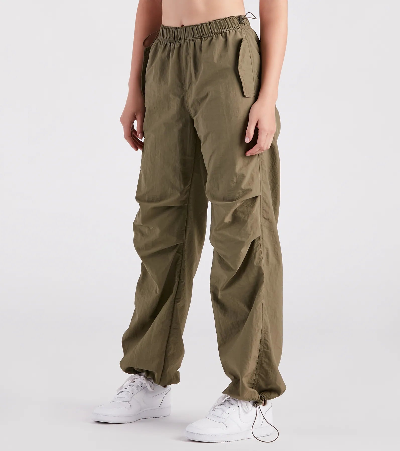 Cool Meter Mid-Rise Parachute Cargo Pants - Image 6