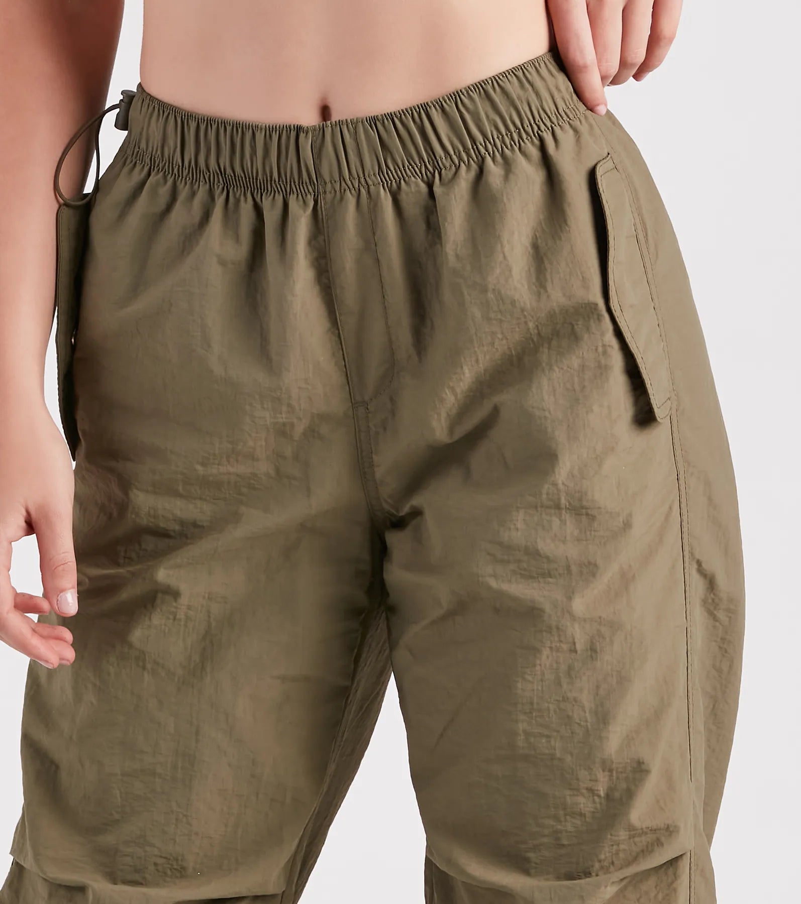 Cool Meter Mid-Rise Parachute Cargo Pants - Image 9