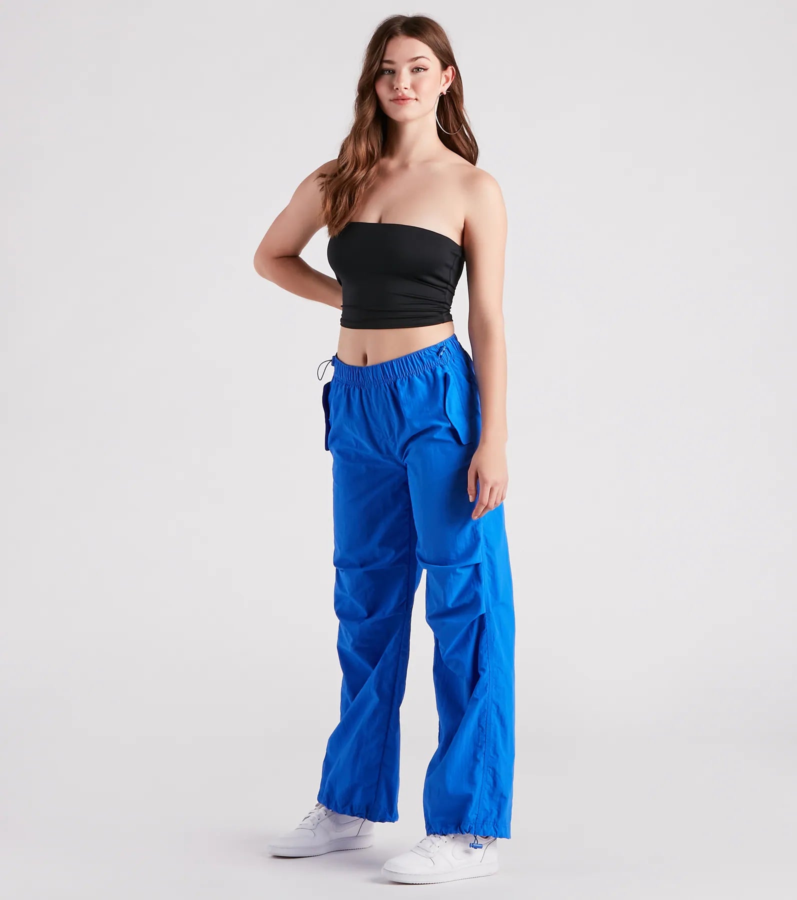 Cool Meter Mid-Rise Parachute Cargo Pants - Image 2