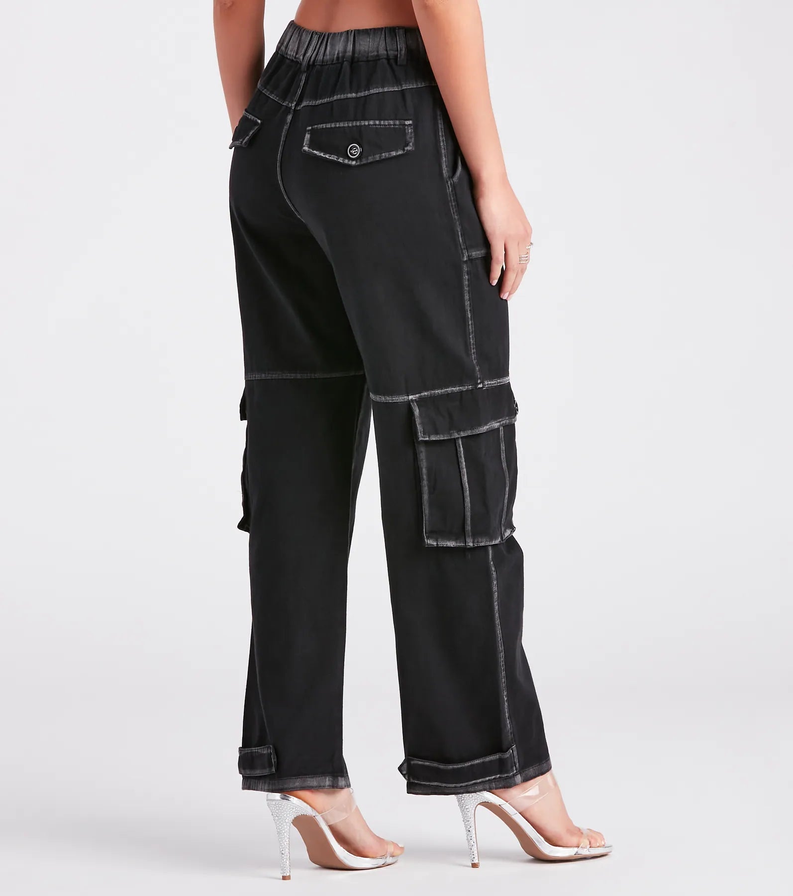 Casual Hangout Straight-Leg Cargo Pants - Image 3
