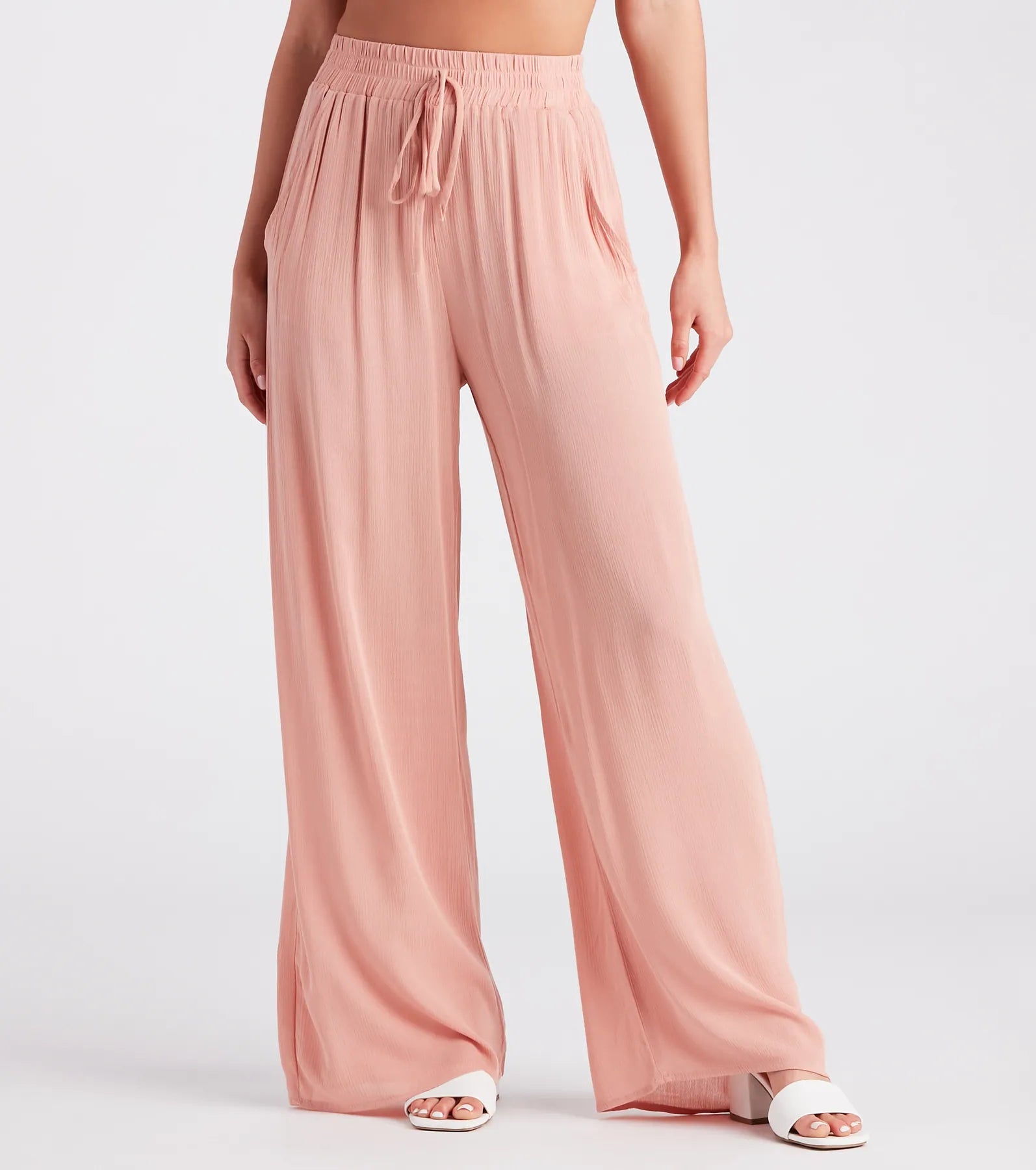 Casual Weekend Plans Wide-Leg Pants - Image 5