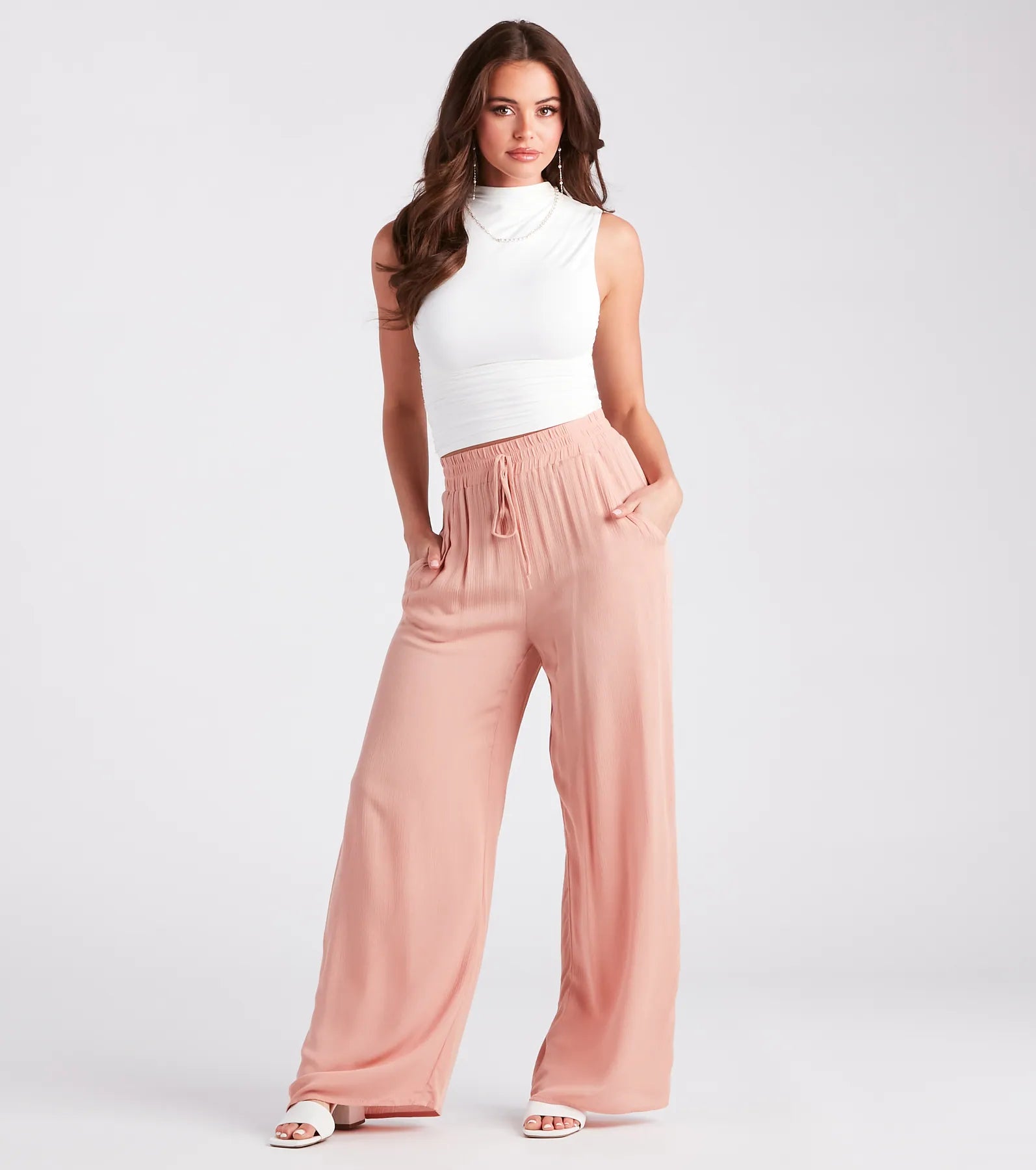 Casual Weekend Plans Wide-Leg Pants - Image 6