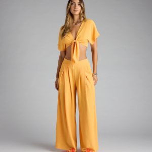 Weekend Vibes Wide-Leg Palazzo Pants