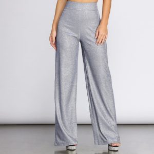 Pump Up The Glam Glitter Dress Pants