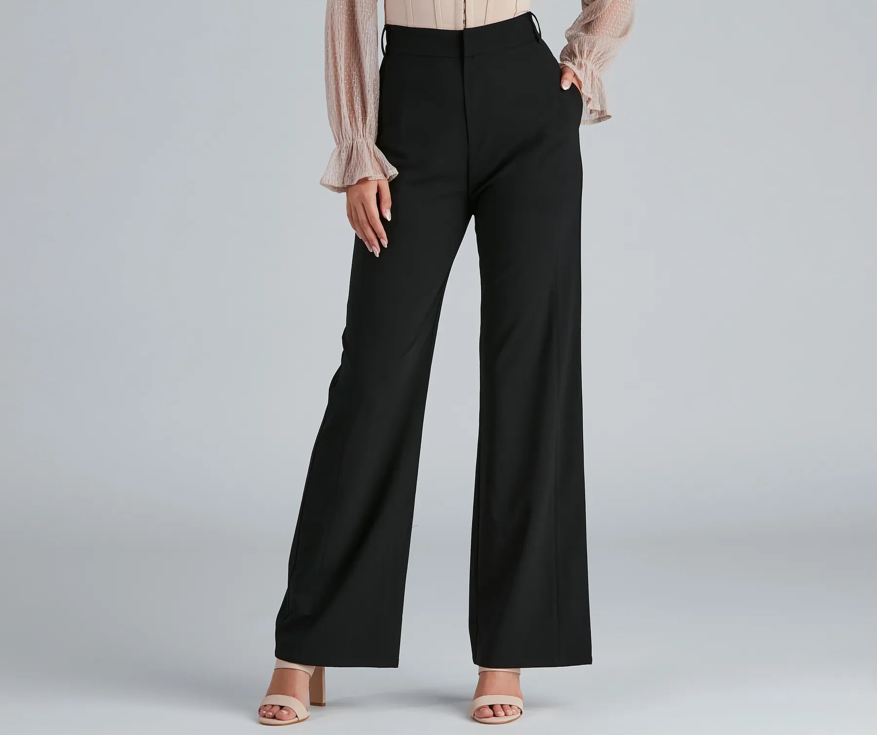 Bring The Flare High Waist Pants - Image 5