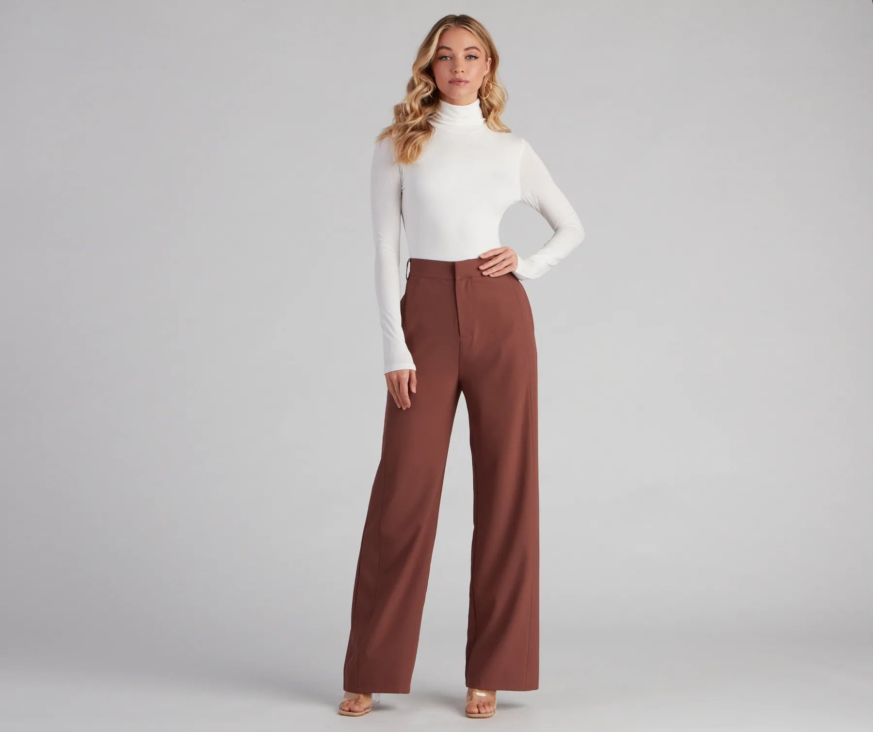 Bring The Flare High Waist Pants - Image 3