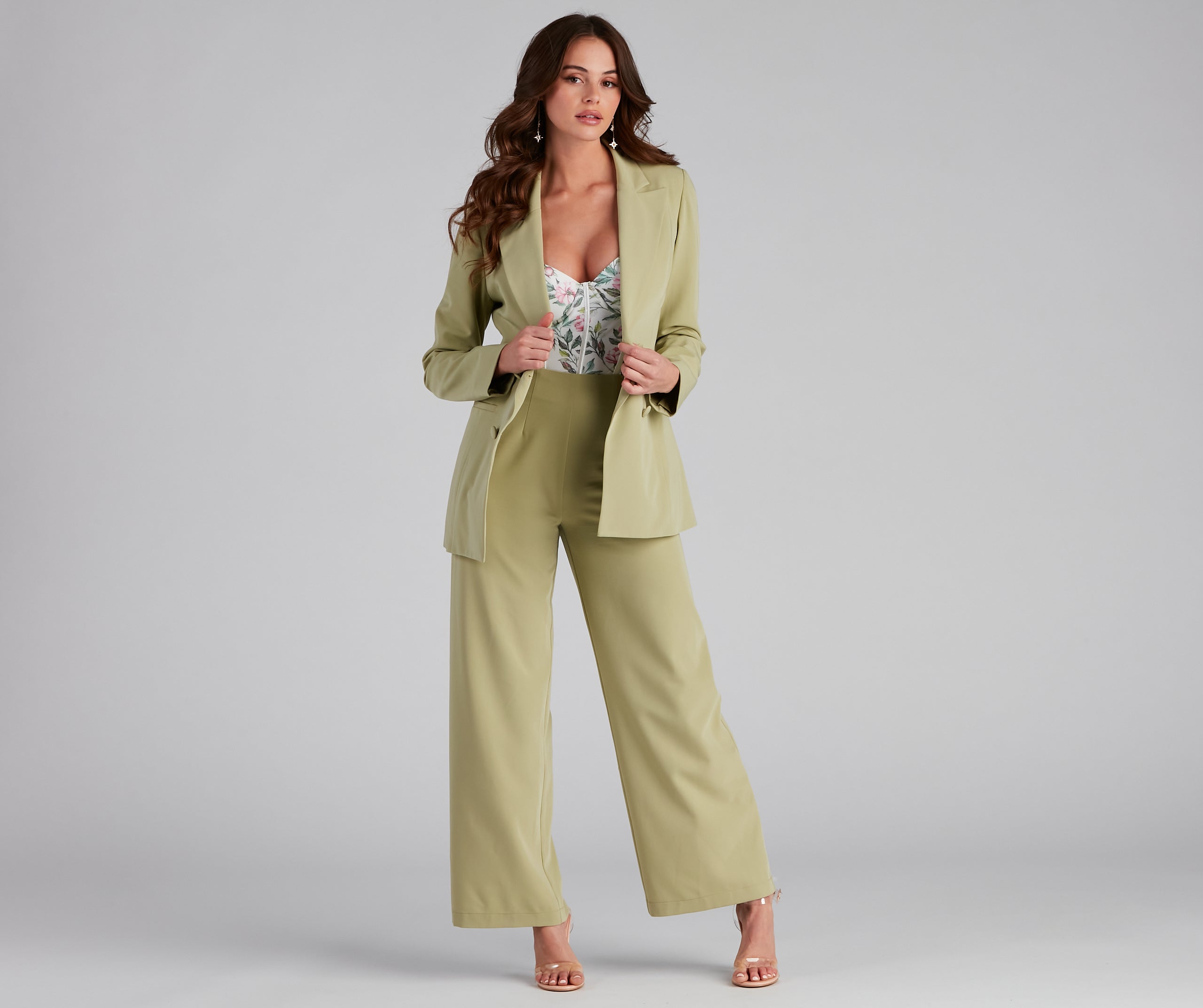 She Means Business Wide-Leg Pants - Image 2