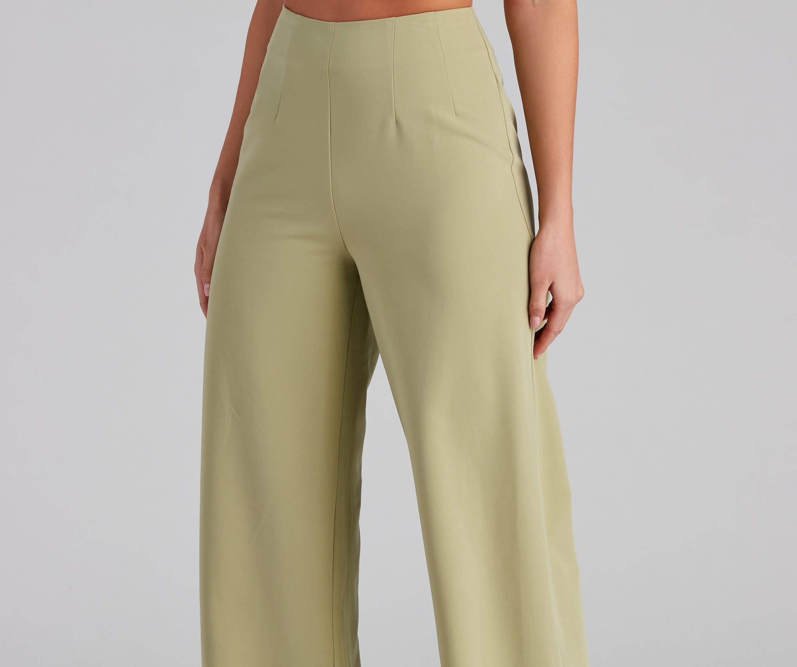 She Means Business Wide-Leg Pants - Image 4