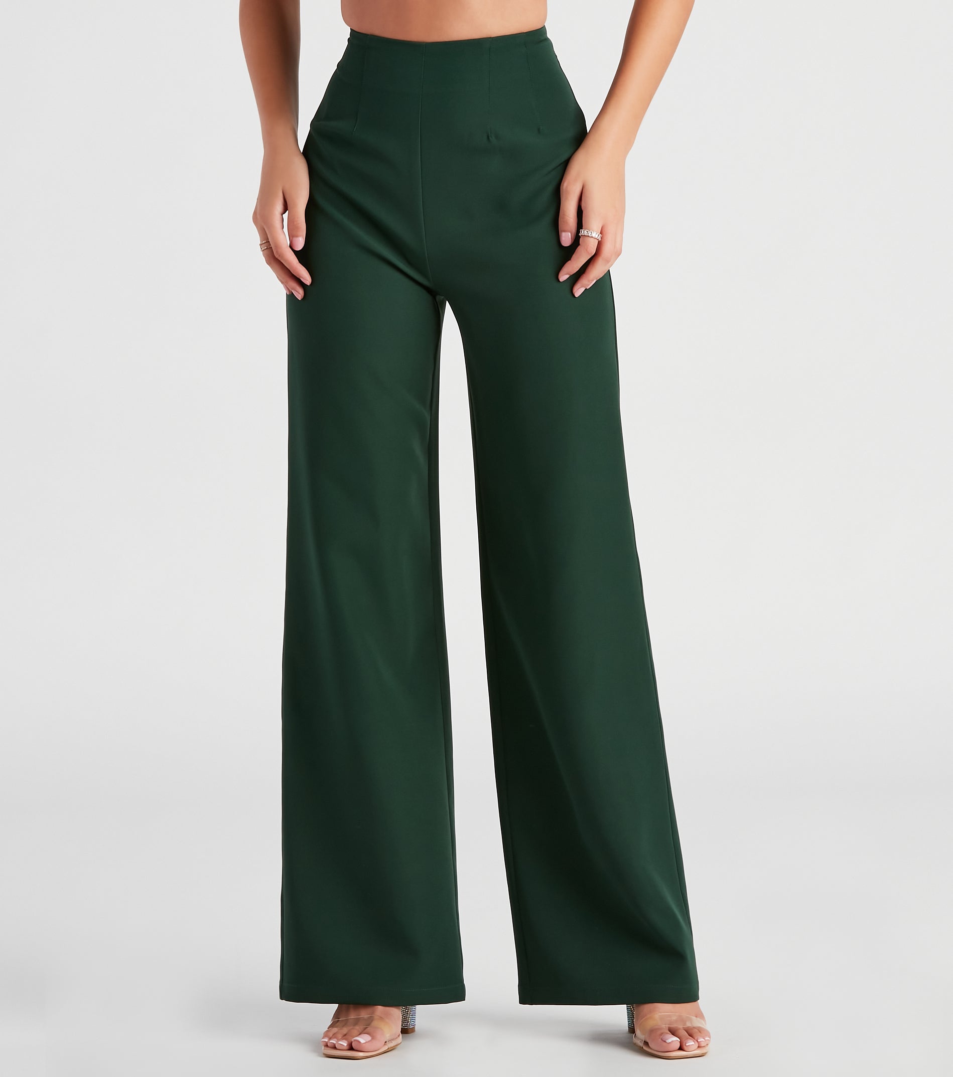 She Means Business Wide-Leg Pants - Image 5