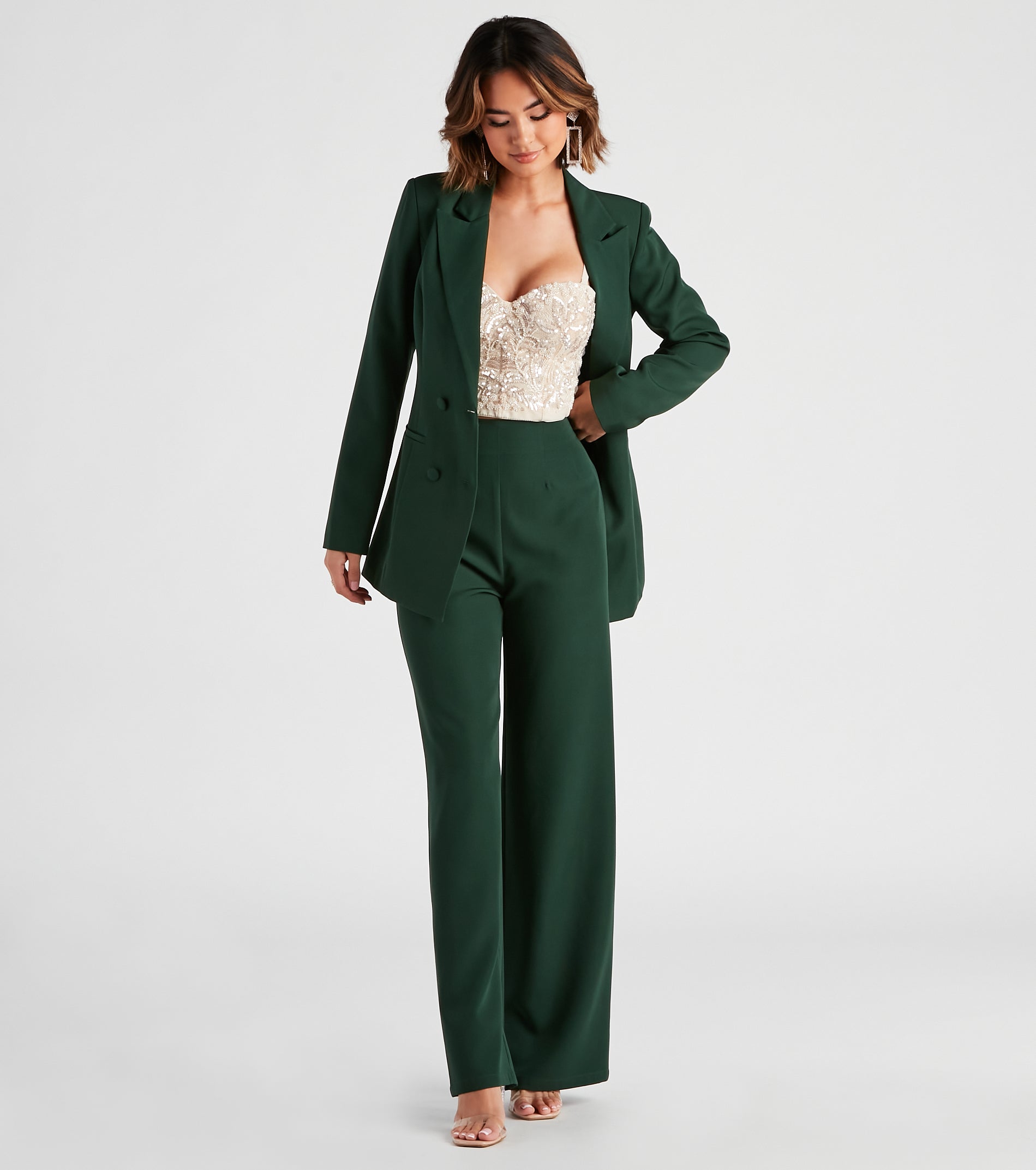 She Means Business Wide-Leg Pants - Image 6