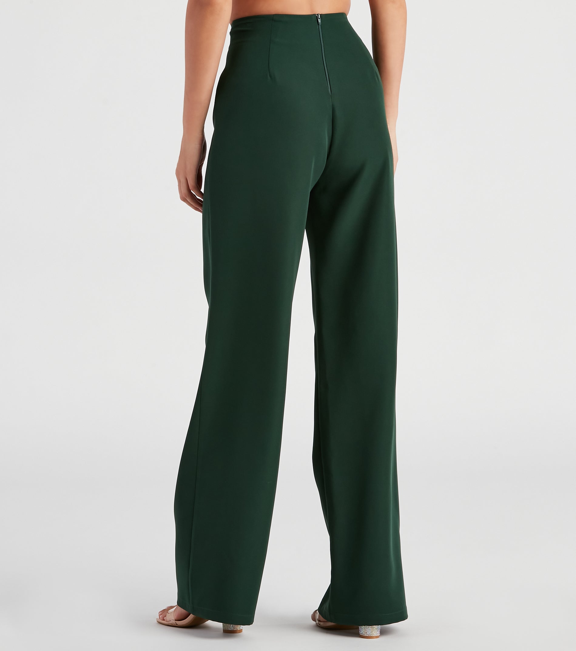 She Means Business Wide-Leg Pants - Image 7