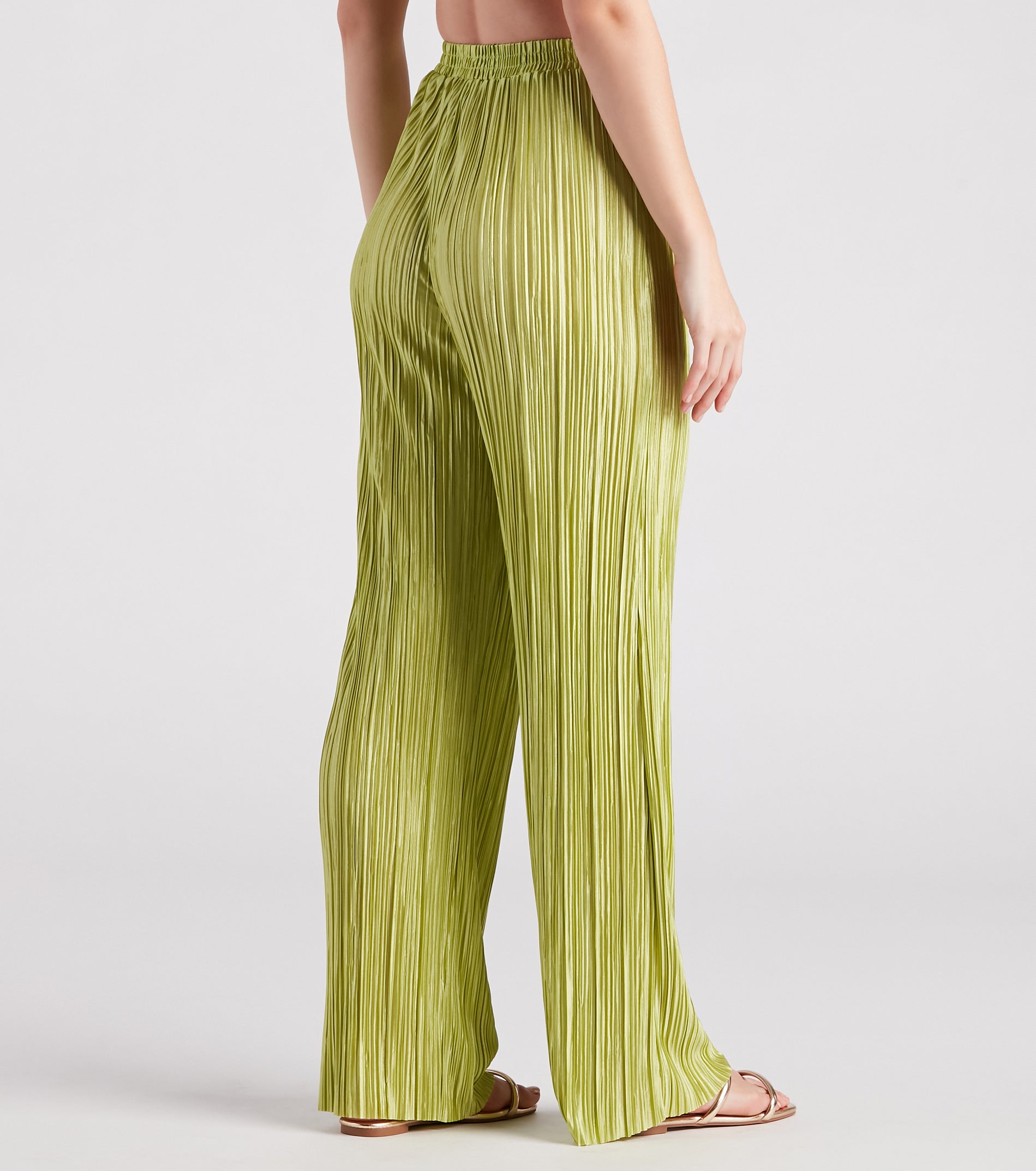 Island Guru Pleated Wide Leg Pants - Image 3