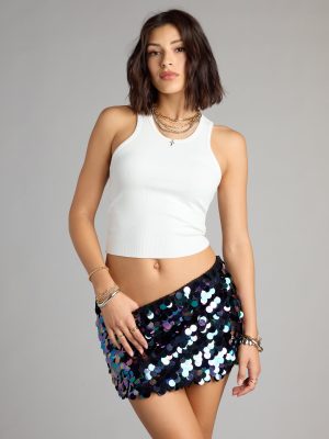 Sea Siren Sequin Micro Skort
