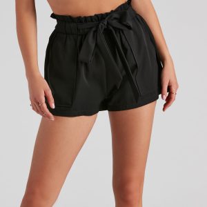 A Perfect Look Paper Bag Shorts