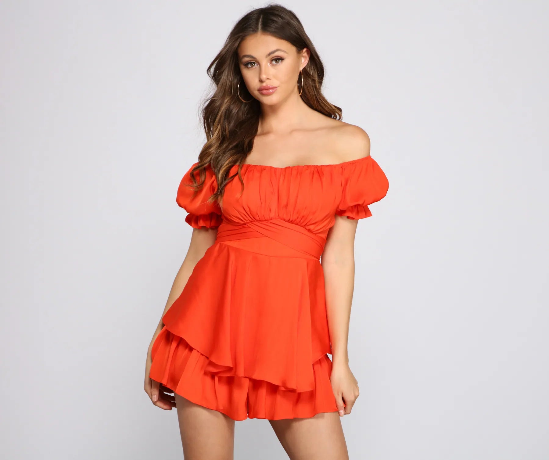 Flirty Flair Skater Romper - Image 5