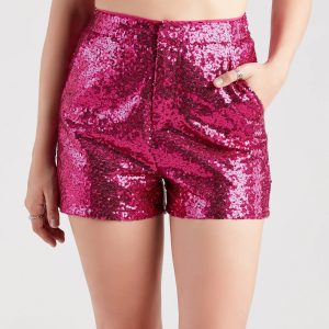 Made For The Glamour Sequin Shorts