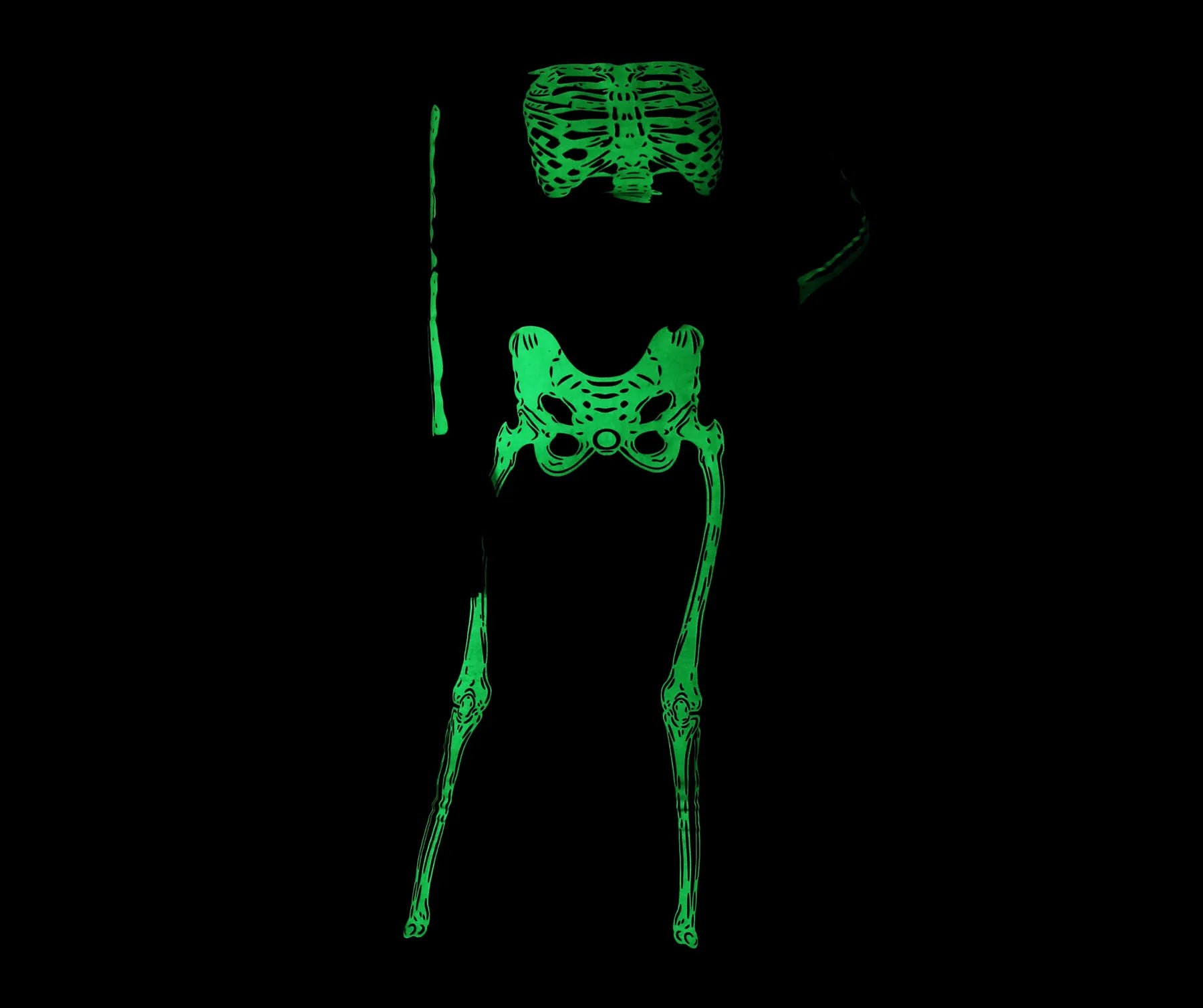 Glow-In-The-Dark-Skeleton Legging - Image 6