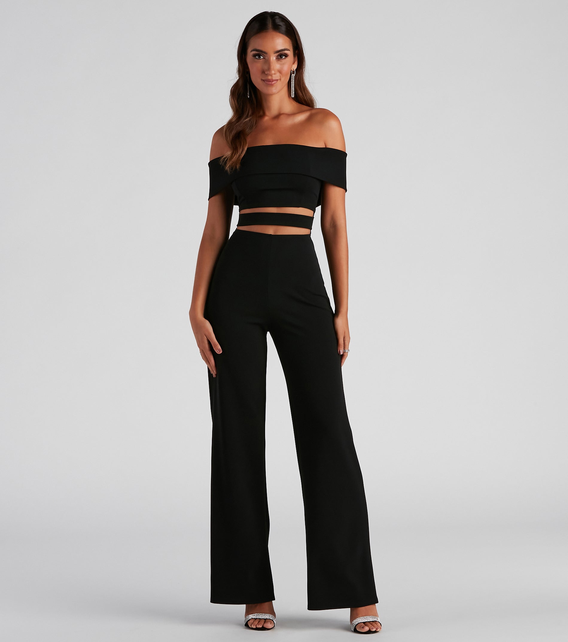 Elevated Style Off-The-Shoulder Jumpsuit - Image 7