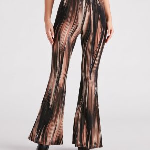 Festival Muse Printed Flare Pants