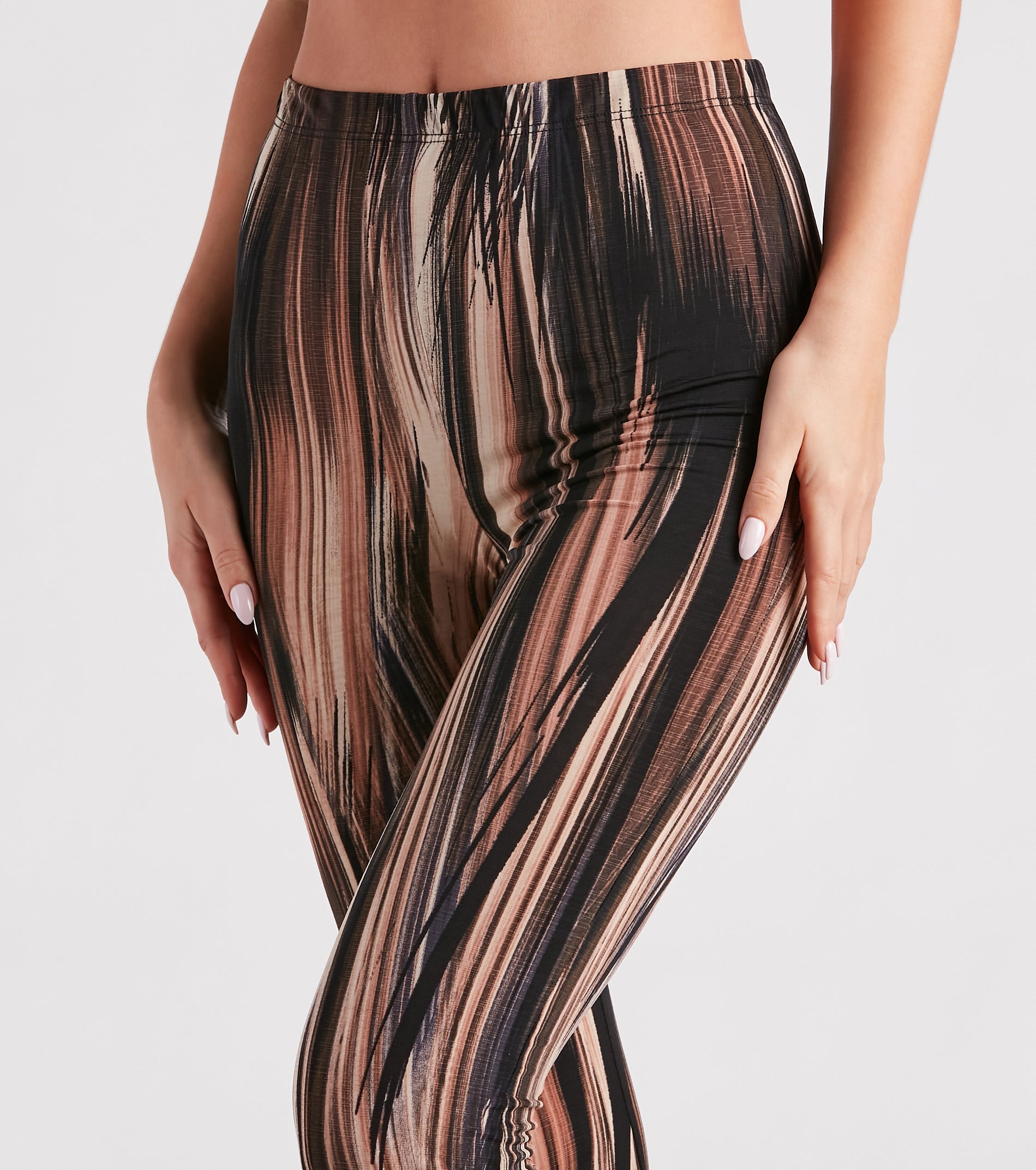 Festival Muse Printed Flare Pants - Image 4