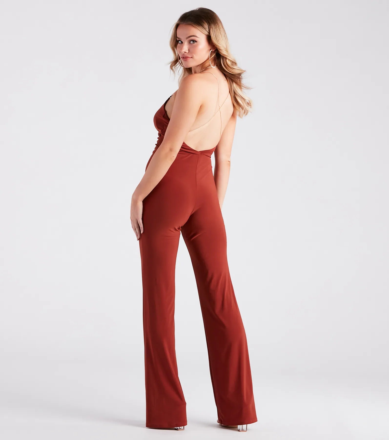 Sultry Night Out Vibes Backless Jumpsuit - Image 6