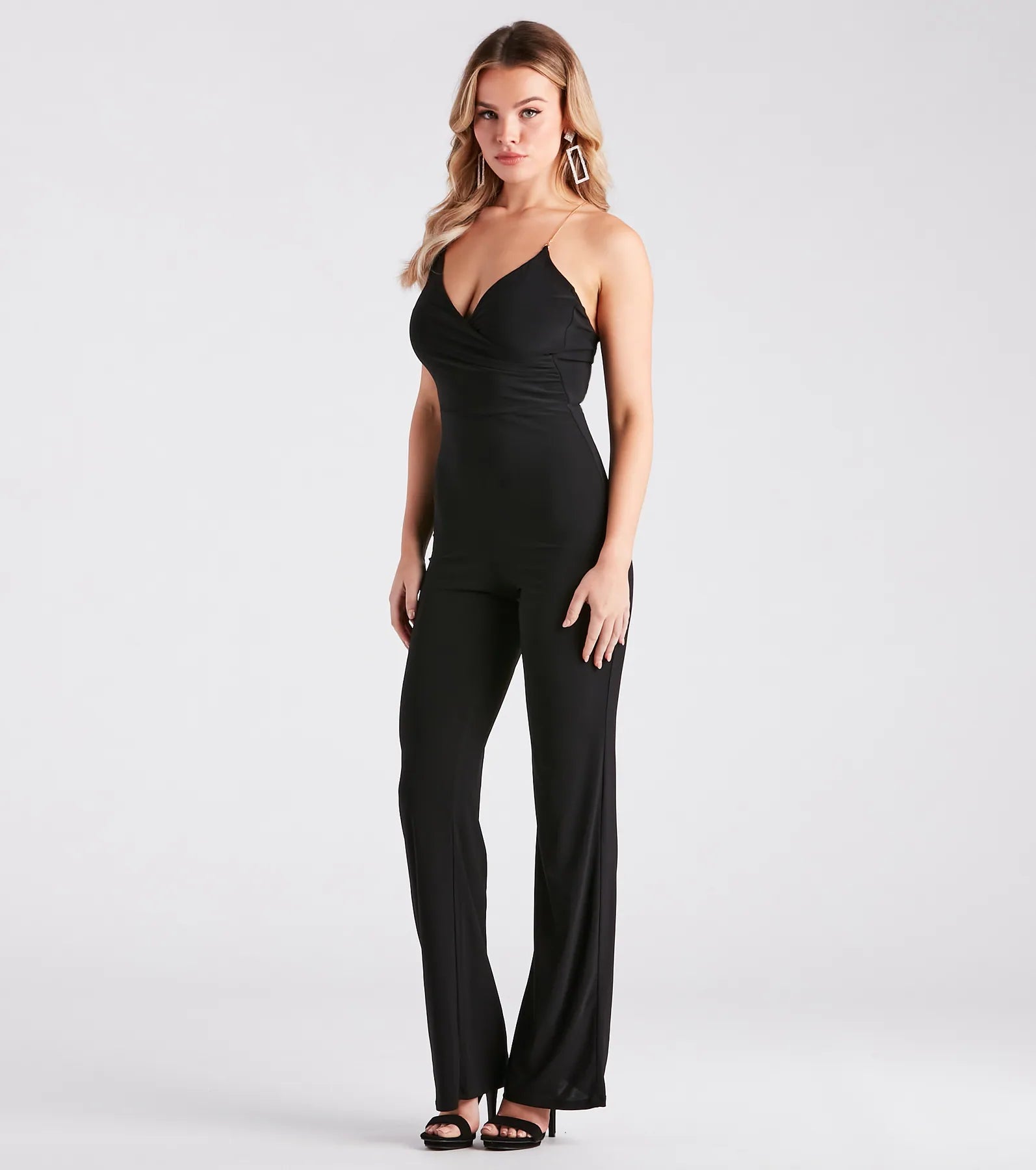 Sultry Night Out Vibes Backless Jumpsuit - Image 3