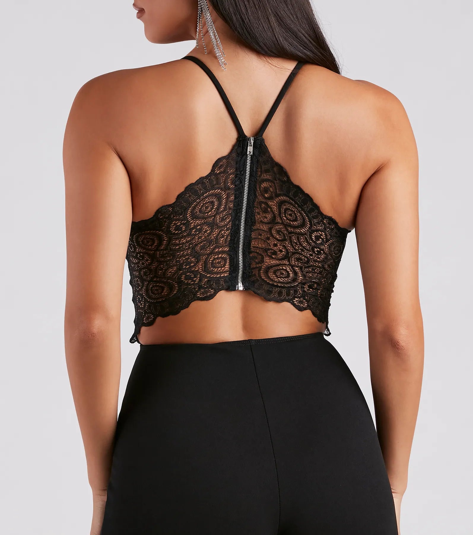 Classic Chic Moment Lace Back Jumpsuit - Image 4