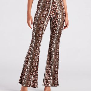 Bohemian Girl High Rise Flare Pants