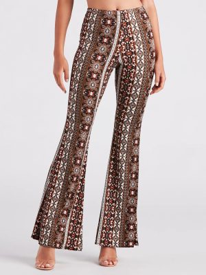 Bohemian Girl High Rise Flare Pants