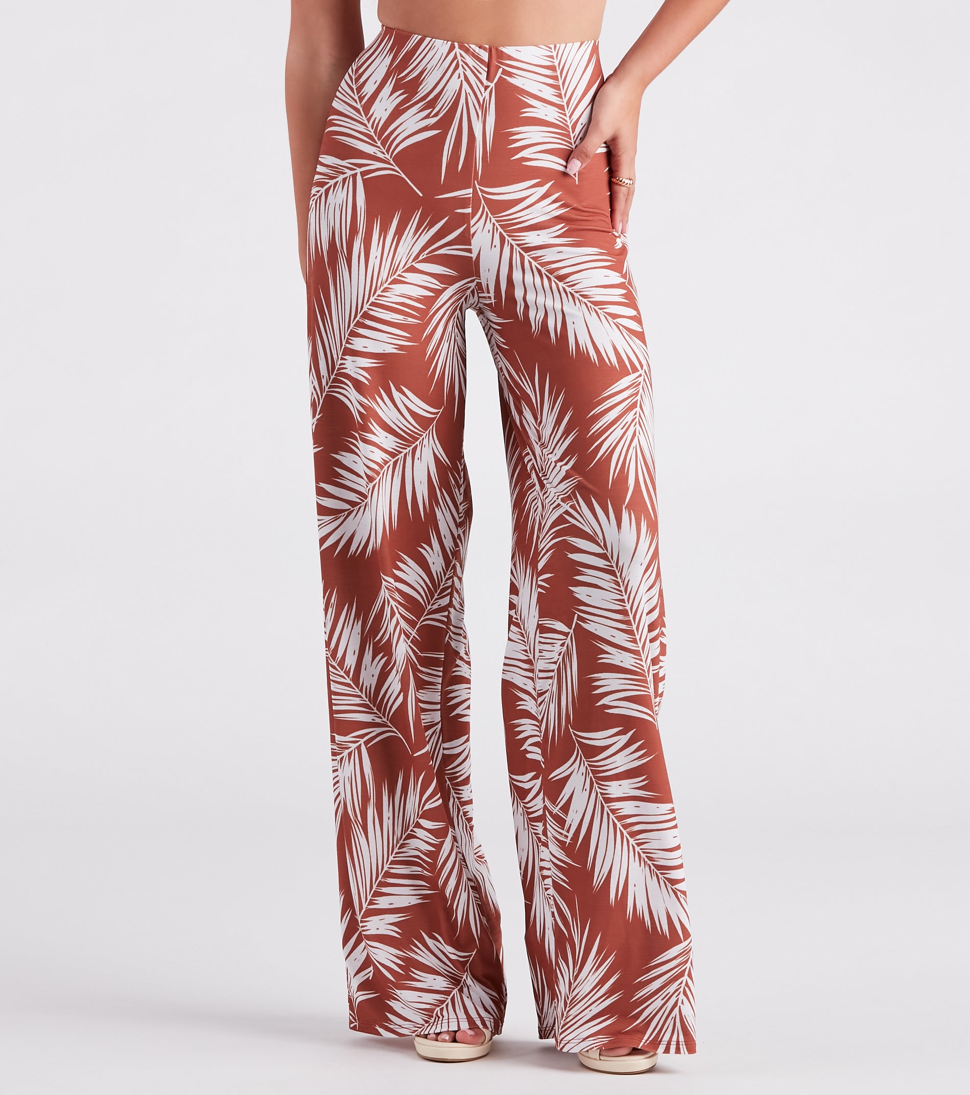 Island Girl High Rise Wide Leg Pants - Image 2