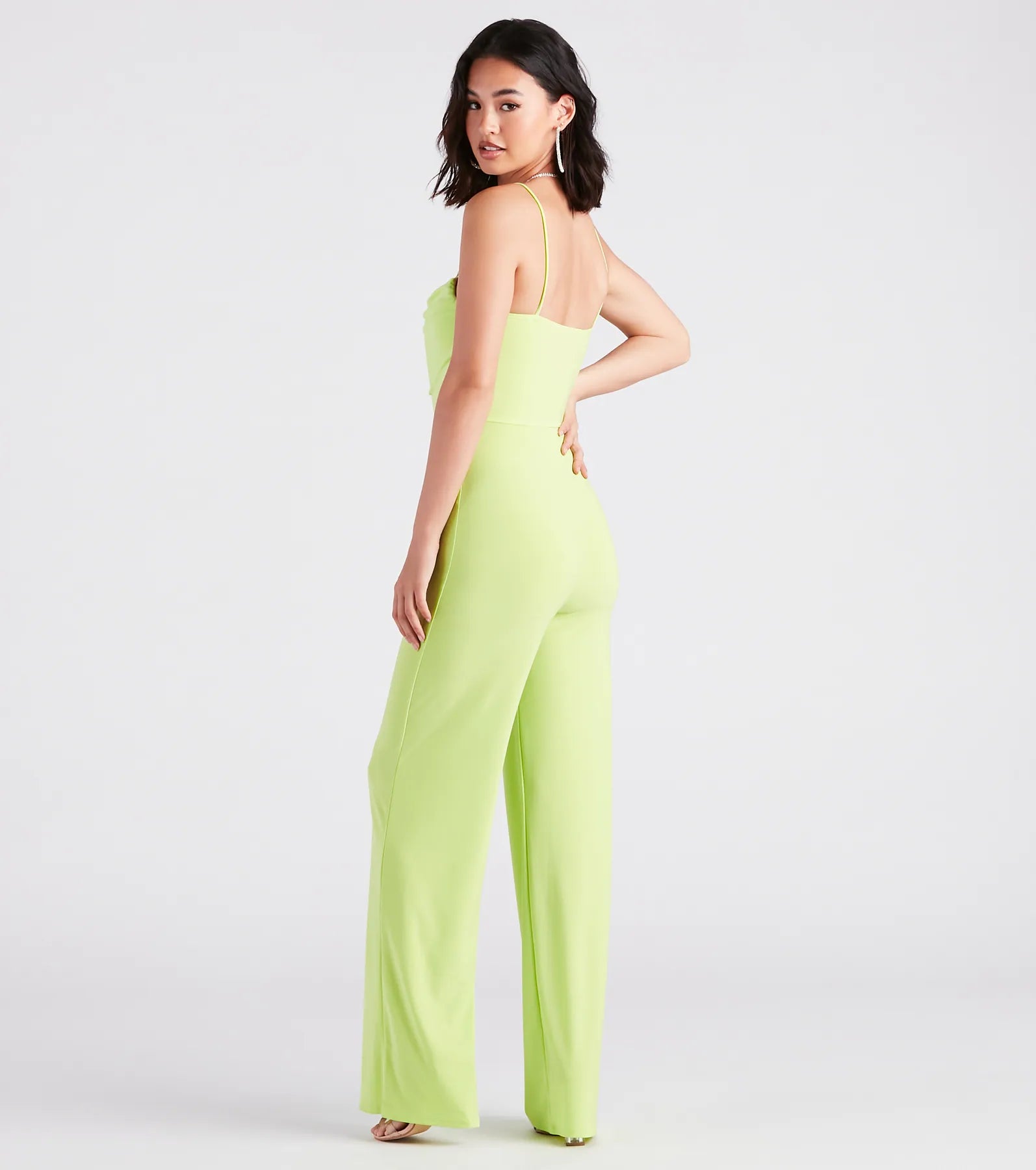 Electric Nights Sleeveless Wide-Leg Jumpsuit - Image 2