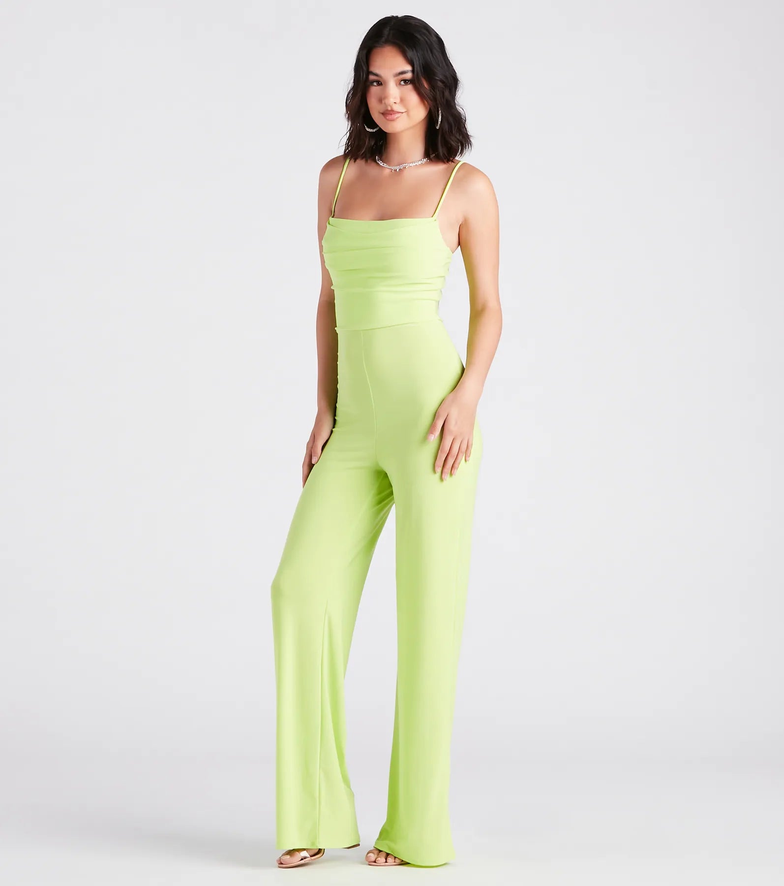 Electric Nights Sleeveless Wide-Leg Jumpsuit - Image 3