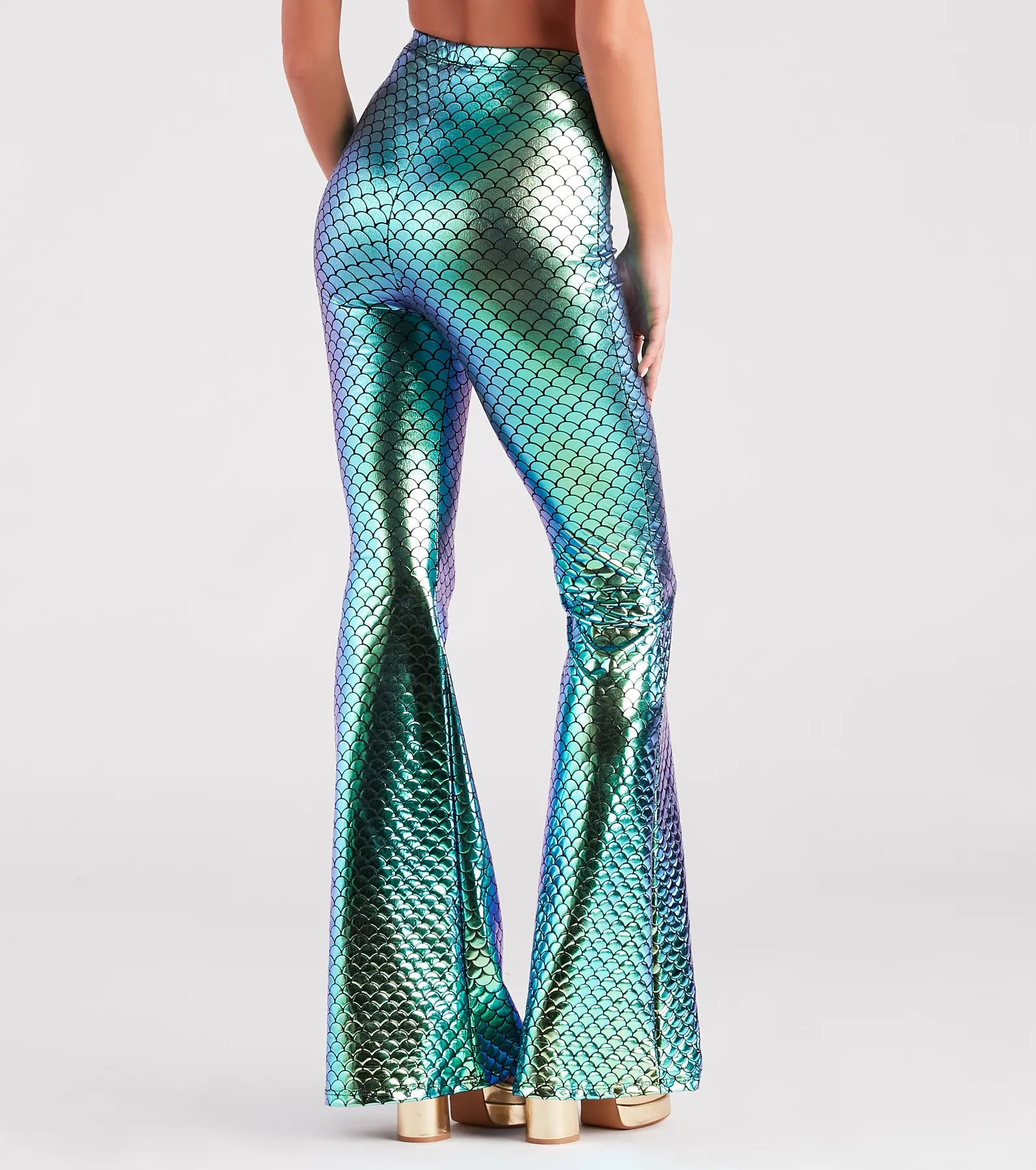 Mesmerizing Mermaid Halloween Pants - Image 3