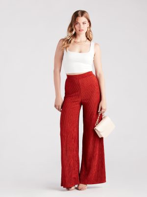 Go With The Flow High-Rise Wide-Leg Pants