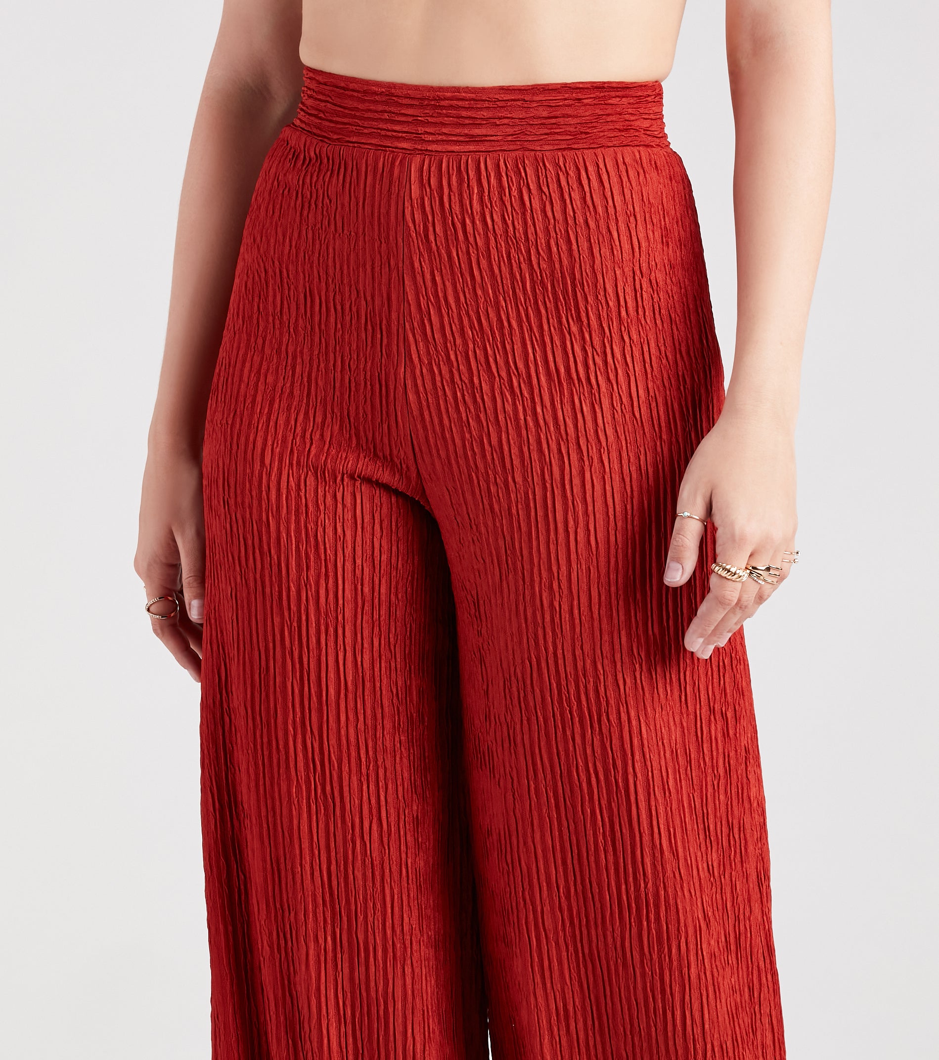 Go With The Flow High-Rise Wide-Leg Pants - Image 4