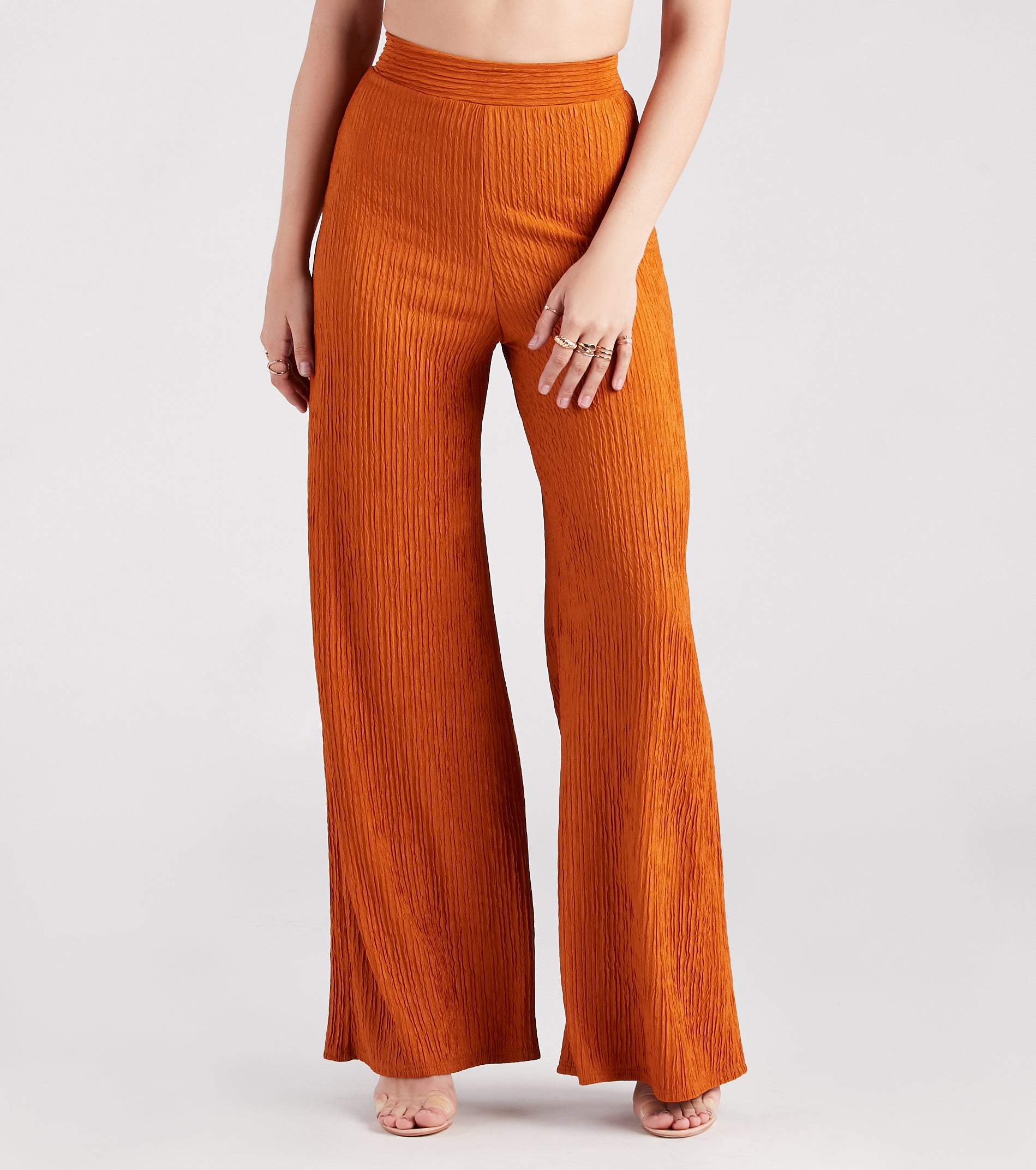 Go With The Flow High-Rise Wide-Leg Pants - Image 5
