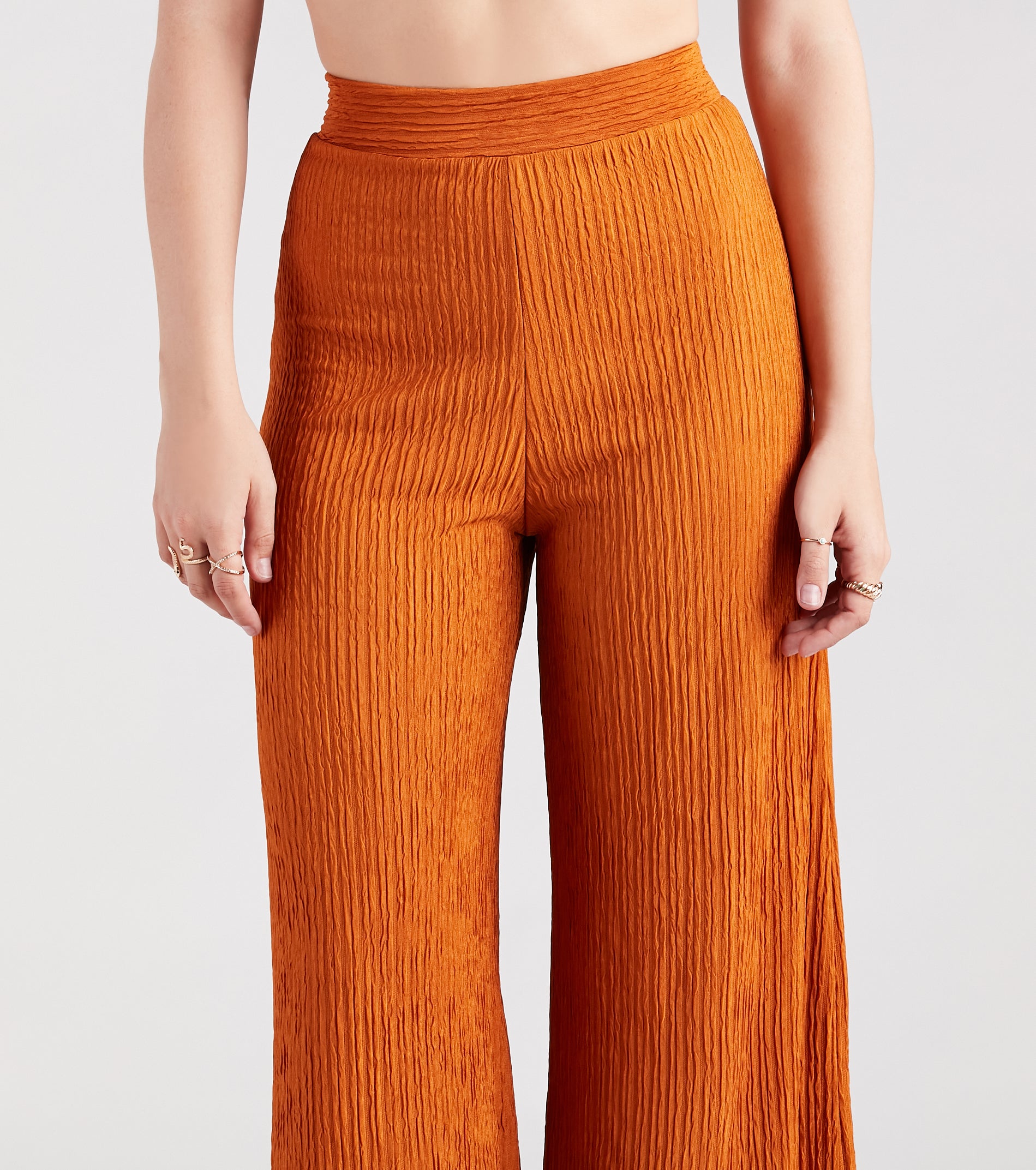 Go With The Flow High-Rise Wide-Leg Pants - Image 8