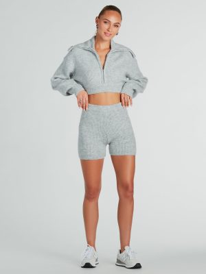 Laid-Back Chic High Waist Shorts