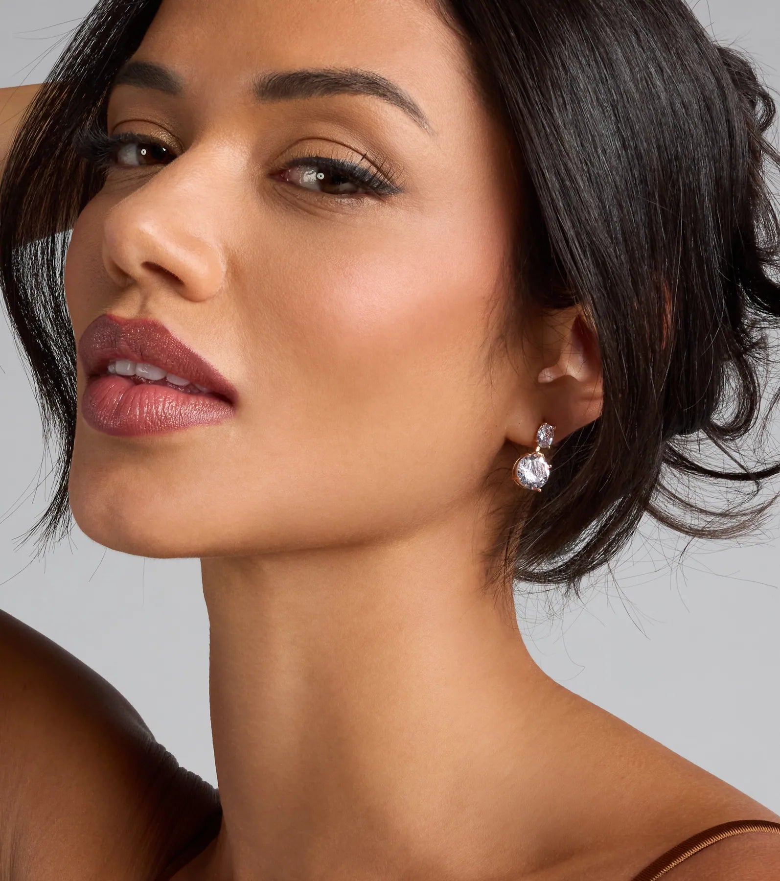 So Luxe Cubic Zirconia Drop Earrings - Image 2