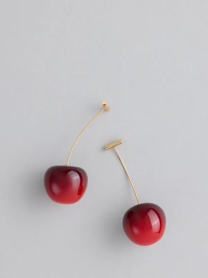 Juicy Drama Cherry Earrings