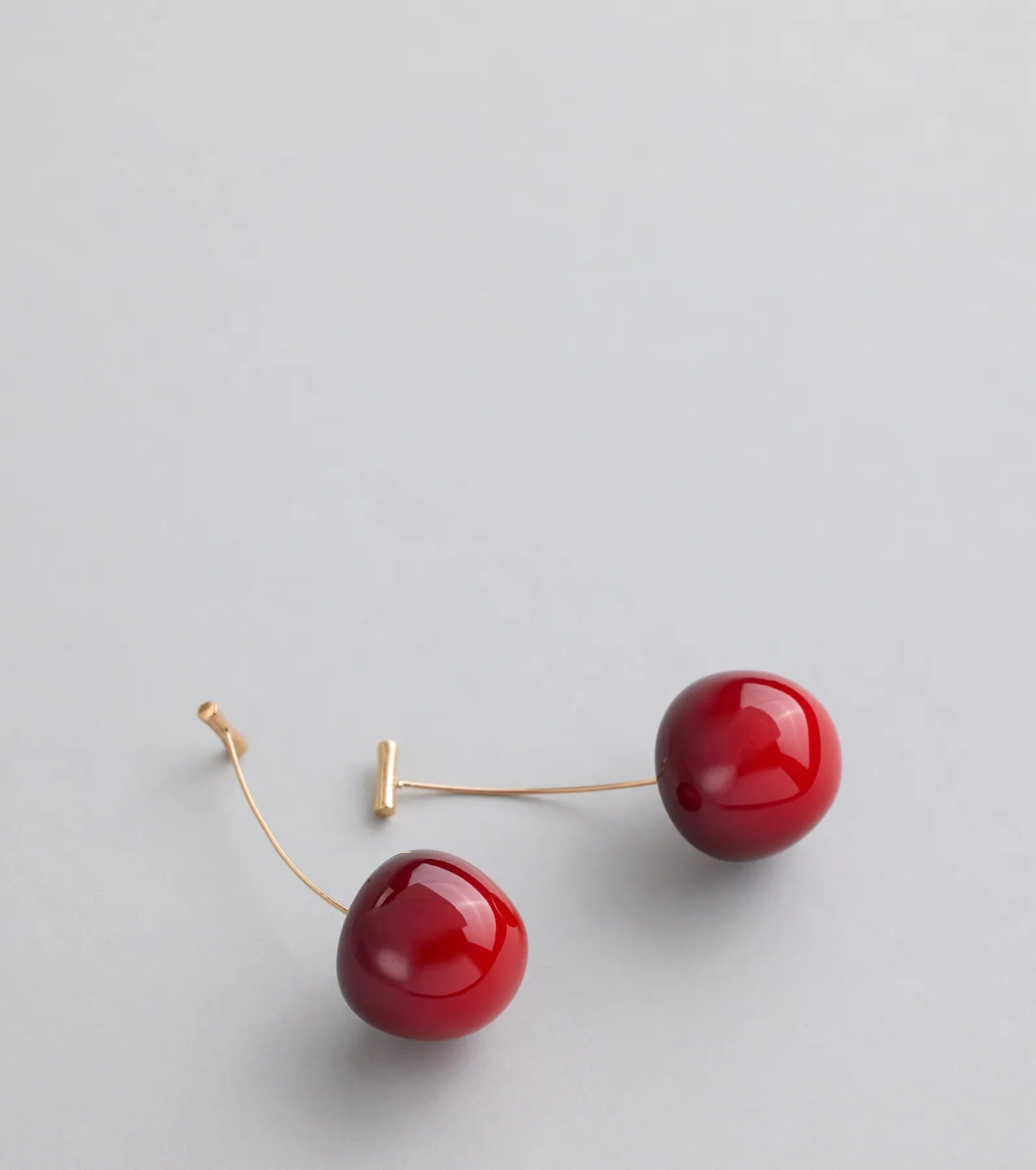Juicy Drama Cherry Earrings - Image 2